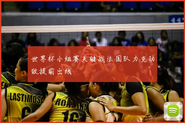世界杯小组赛关键战法国队力克劲敌提前出线